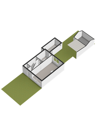 Floorplan - Acacialaan 6, 9363 GP Marum